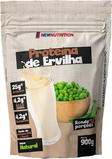 Proteína de Ervilha Isolada 900g Natural NewNutrition