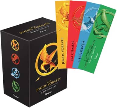 Saga Jogos Vorazes: Coleção com quatro livros (com marcadores)