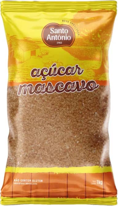 SANTO ANTONIO ALIMENTOS ACUCAR MASCAVO PCT 1KG