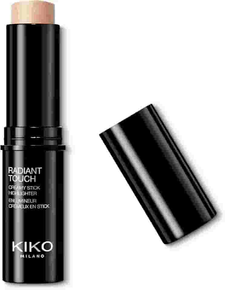 KIKO MILANO, Radiant Touch Creamy Stick Highlighter Gold, Iluminador em Bastão, Cor