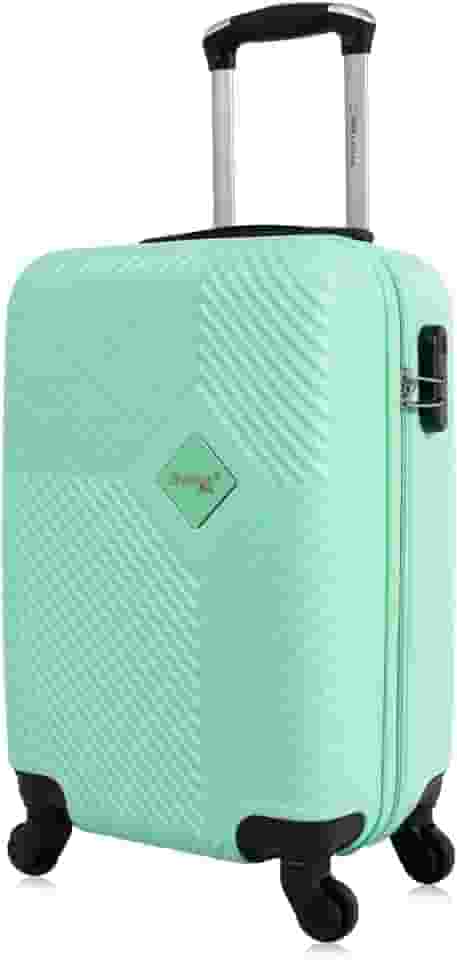 Mala de viagem bordo pequena 10kg Zug Swiss Move Verde