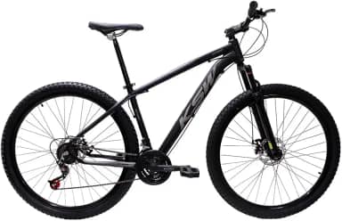 Bicicleta Aro 29 Bike Ksw Xlt 21 Marchas Quadro em Alumínio Freio a Disco