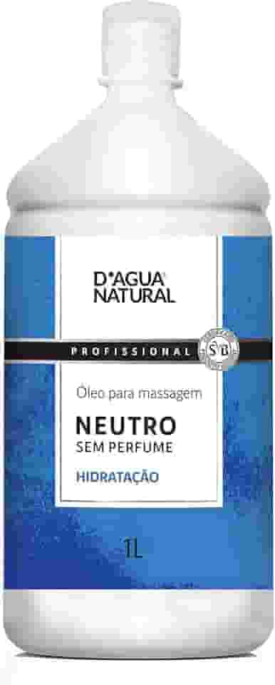 D'AGUA NATURAL Óleo De Massagem Neutro D'Agua Natural 1 Litro