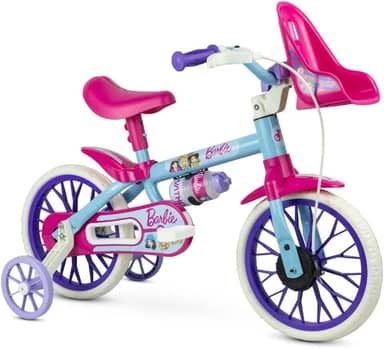 Bicicleta Infantil Aro 12 - Barbie, Hot Wheels, Princesas Disney e Spider Man