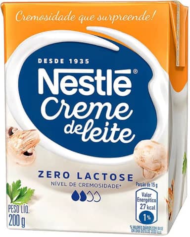 Nestlé Creme De Leite Zero Lactose 200G