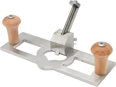 Plano de roteador portátil, faca de corte de madeira, plaina de parada de profundidade ajustável, ferramenta manual para marcenaria, para chanfrar madeira