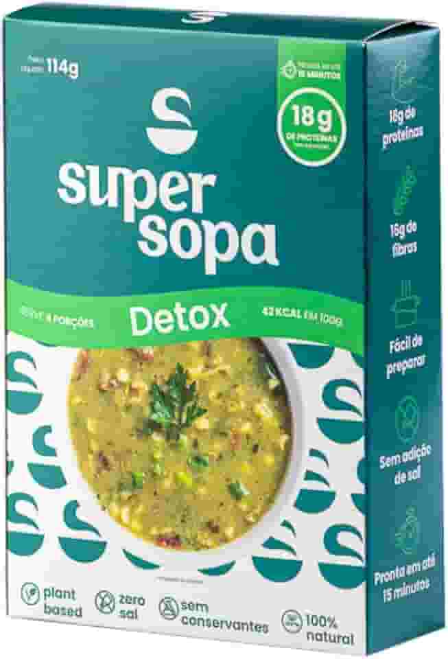 Super Sopa Detox Cremosa 100% Natural - 114g