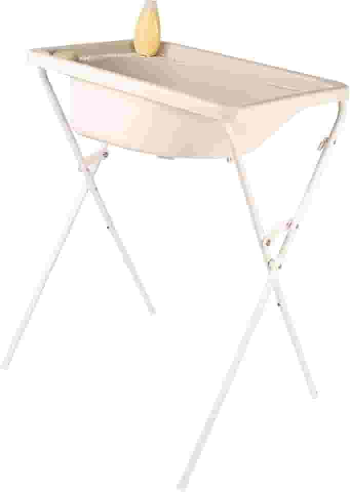 Styll Baby Banheira Tanque Com Suporte 34L Branca