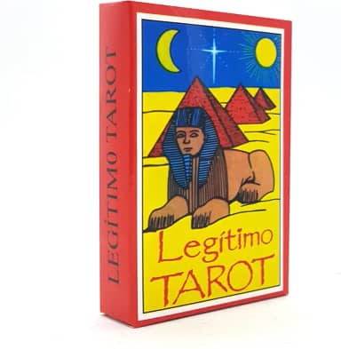 Baralho Tarô Legítimo Tarot Egípcio 40 Cartas c/Manual