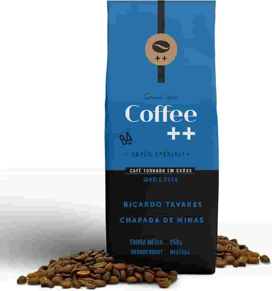 Coffee Mais │Café Super Especial em Grãos│ Ricardo Tavares - Chapada de Minas │100% Arábica │Torra Média | 250g