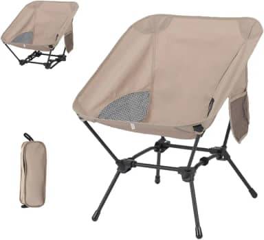 Cadeira Dobrável Portátil Ultraconfortável - Leve e Resistente para Pesca, Camping, Praia e Churrasco. Prática de Guardar e Levar, Acompanha Bolsa. Ideal para Aventuras ao Ar Livre