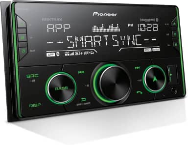 Pioneer MVH-S622BS DIN duplo, Amazon Alexa, Pioneer Smart Sync, Bluetooth, Android, iPhone - Receptor de áudio digital