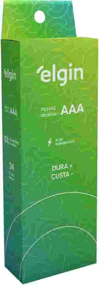 Tubo com 24 Pilhas Alcalinas AAA
