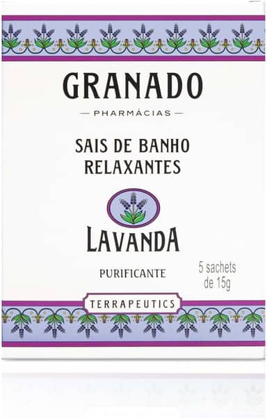 Granado Sais De Banho Terrapeutics, Lavanda, Lilás