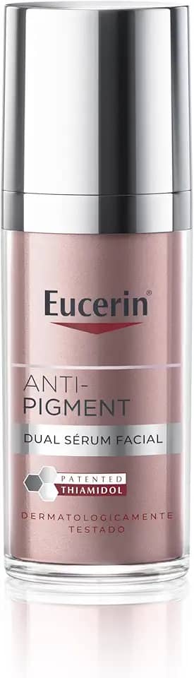 EUCERIN Dual Sérum Facial Antimanchas e Anti-idade 30ml, Anti-Pigment, Clareador, Thiamidol, Ácido Hialurônico