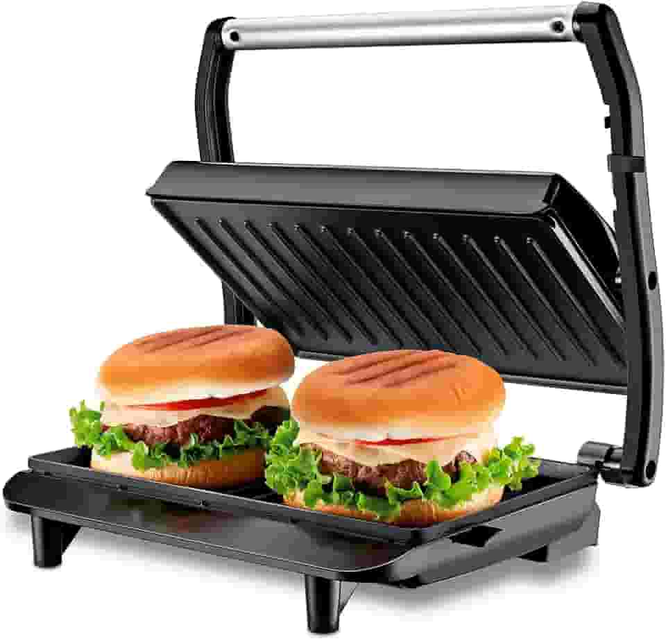 Press Grill Sanduicheira Master Press, Mondial, Preto/Inox, 1000W, 220V - PG-01