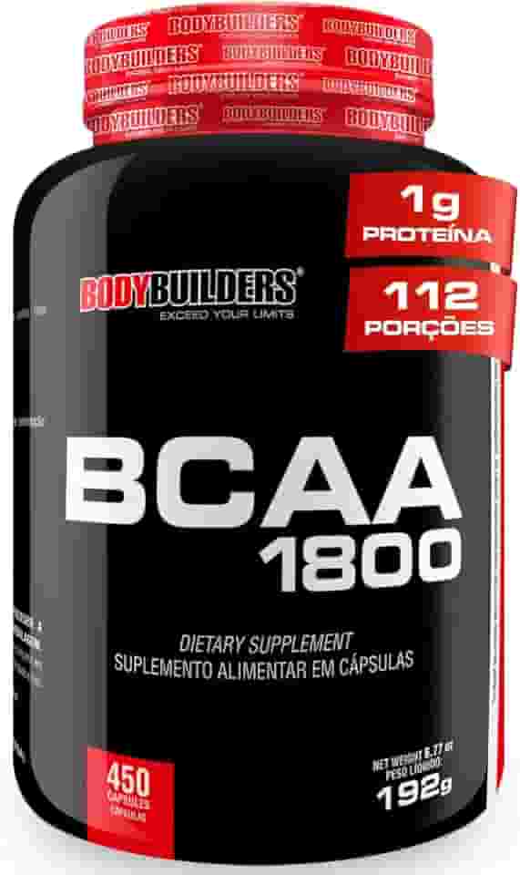 BCAA 1800 450 Cápsulas - Bodybuilders