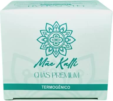 Chá funcional para emagrecer Mae Kalli Sarah 10 sachês