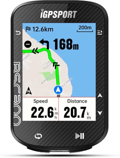iGPSPORT BSC300 Ciclocomputador, GPS Navegação MAP Off-line Aviso Fora do Curso À prova D'água Computador de Bicicleta/Ciclismo Sem Fio