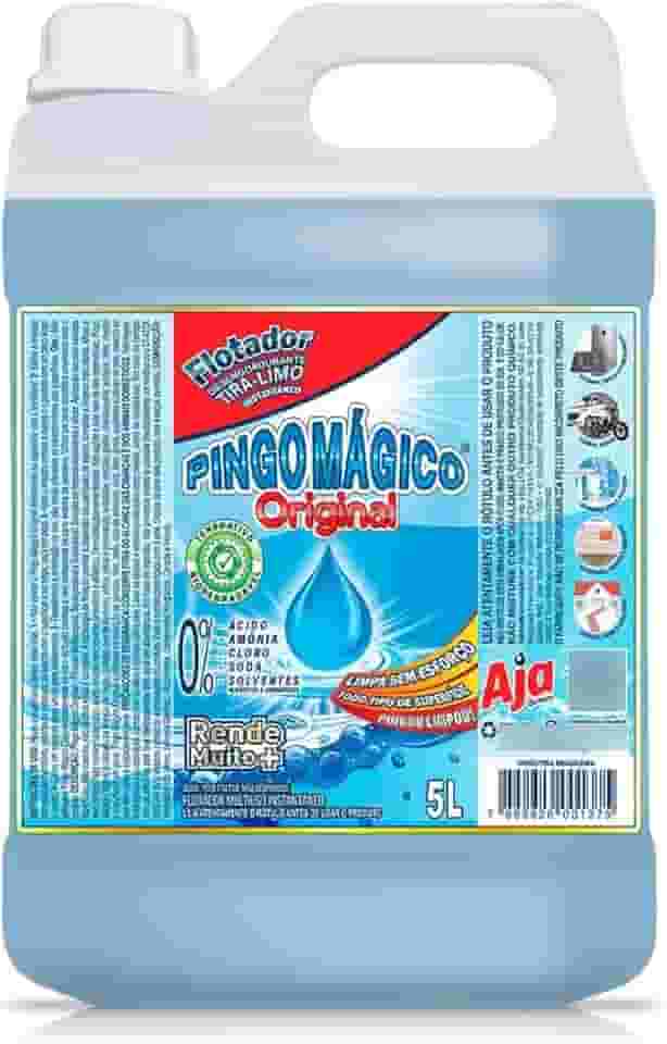 Limpador Multiuso Instantâneo para Limpeza Pesada e Tira Limo, 5 Litros