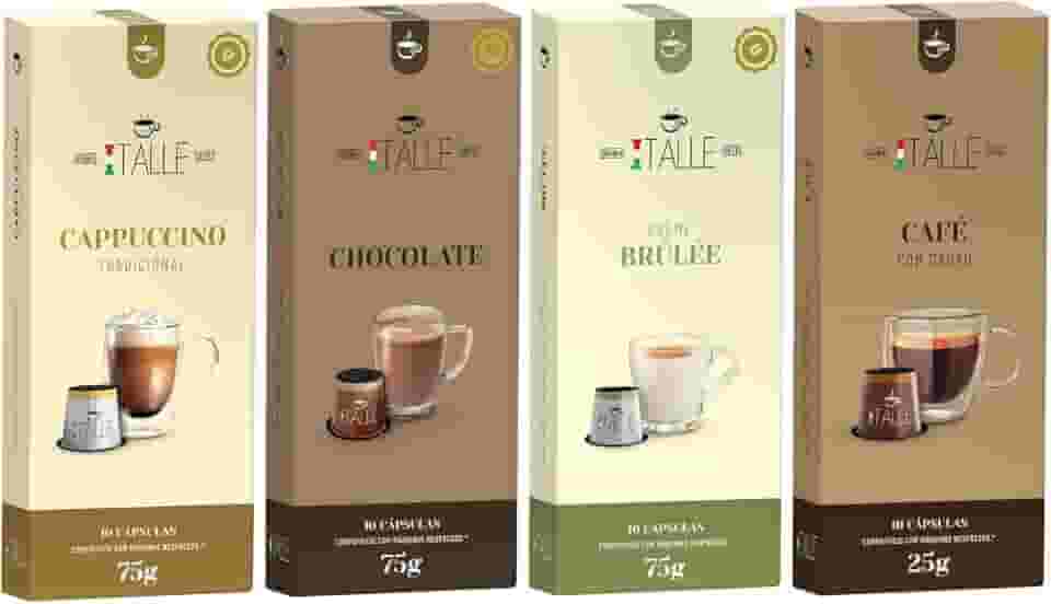 Cápsulas Compativeis Nespresso Napoli Milão Roma Turim Veneza 50 Unid