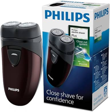 Philips PQ206 Barbeador elétrico Alimentado por bateria Conveniente para transportar/GENUÍNO