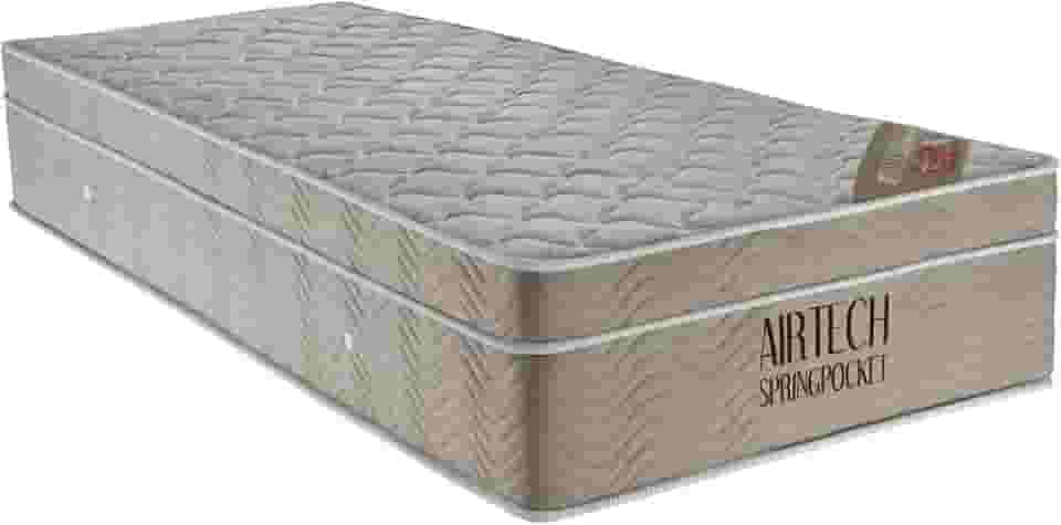 Colchão Solteiro Airtech Spring Pocket 88x188x25 - Ortobom