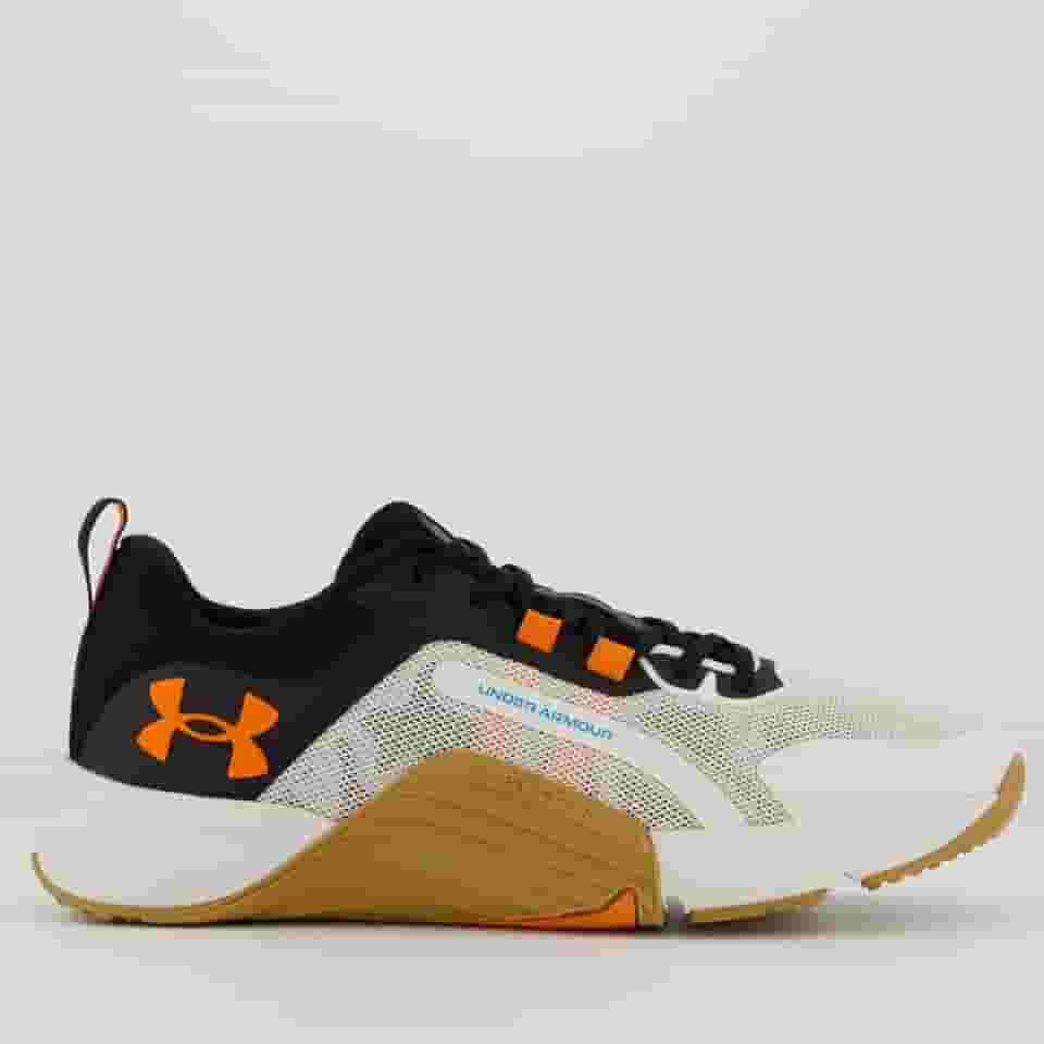 Tênis Under Armour Tribase Reps Cinza Preto e Laranja