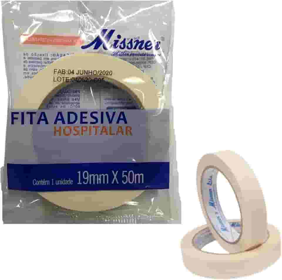 Missner Fita Crepe Adesiva Hospitalar 19 Mm X 50 M