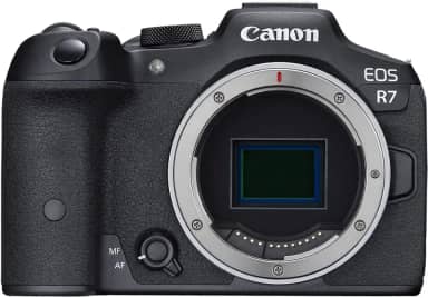Canon EOS R7 Mirrorless 4K (Corpo) com Montagem de Lente Canon RF - Câmera sem Espelho APS-C 32,5MP, Preta