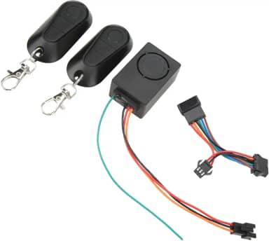 VINGVO Alarme antifurto para bicicleta, Scooter Elétrico Alarme antirroubo 36-72 V Função Flameout Universal que fornece proteção de segurança para o local de parada
