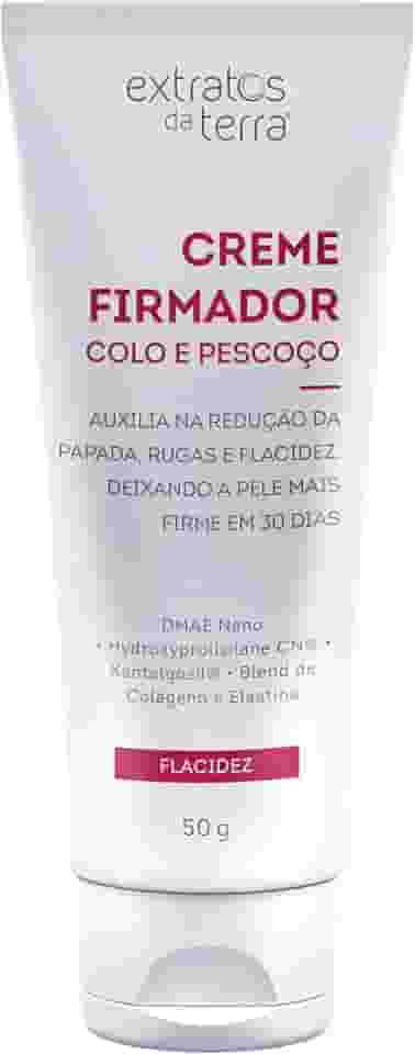 Creme Firmador Flacidez Colo E Pescoço 50g Extratos Da Terra