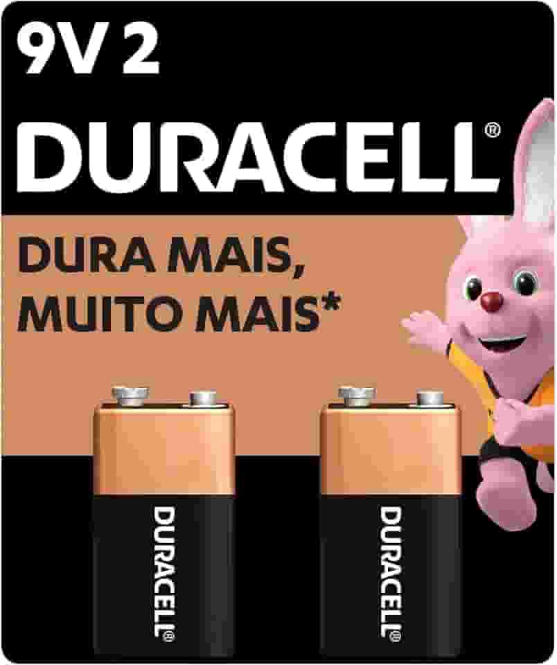Duracell Bateria 9V Com 2 Unidades