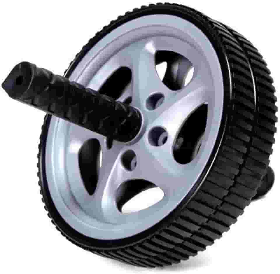 RODA DE EXERCÍCIOS PLUS - CINZA - LIVEUP SPORTS