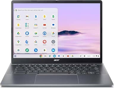 Acer Laptop Chromebook Plus 514 com Tela Sensível ao Toque, Intel 8-Core i3-N305, 8GB LPDDR5, SSD de 512 GB, Tela FHD IPS de 14 Polegadas, Wi-Fi 6E, Webcam FHD 1080P