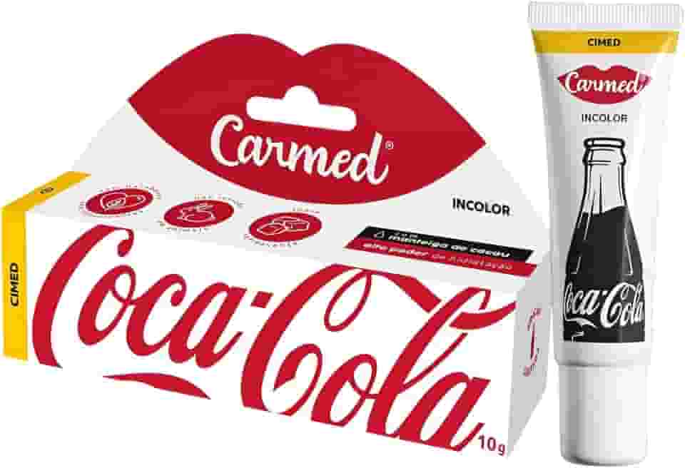 Hidratante Labial Carmed Coca Cola Incolor 10g