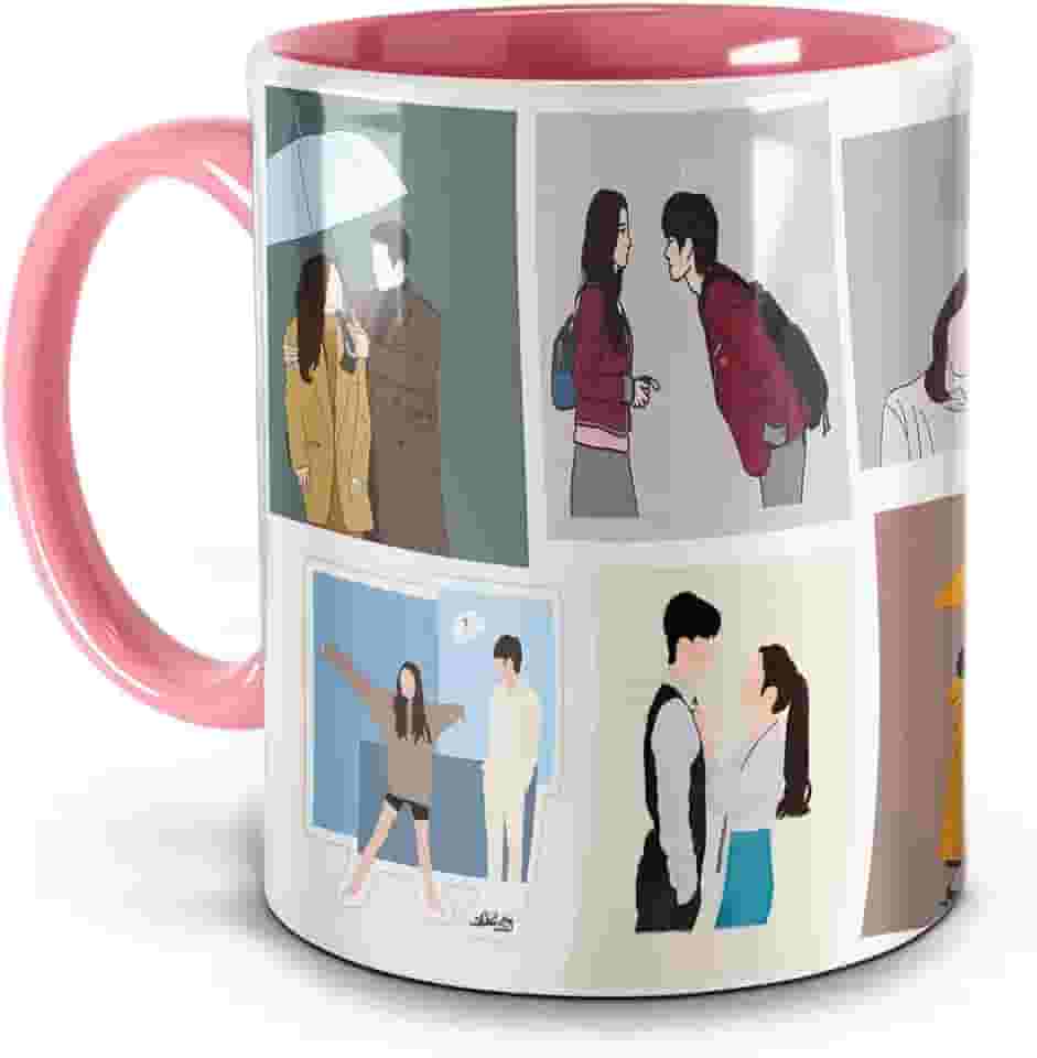 Caneca Alça e Inter/Rosa Dorama - Amor em Cenas