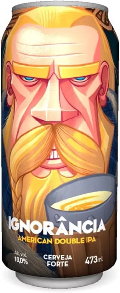 Cerveja Krug Double Ipa Ignorância 473ml