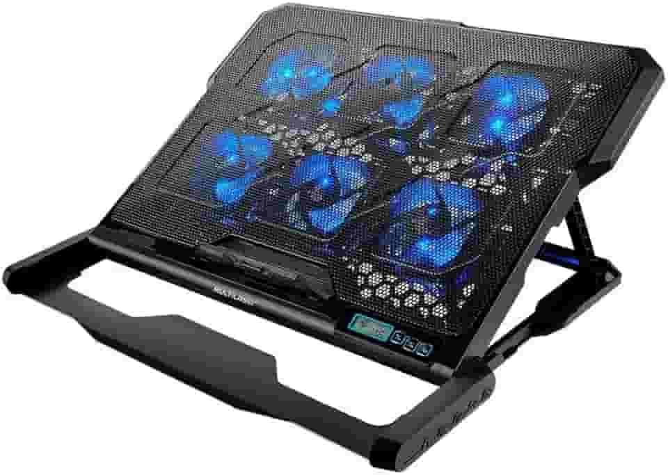 Cooler para Notebook com 6 Fans Led Azul Hexa Cooler - AC282