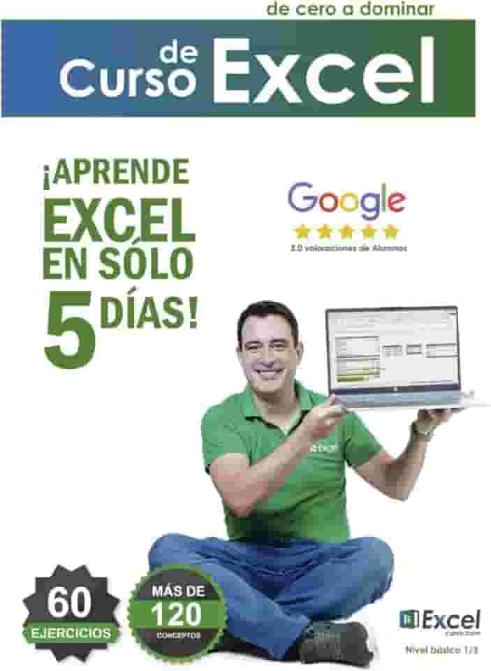 Curso de Excel: Aprende a dominarlo (Domina Excel de cero a experto) (Spanish Edition)