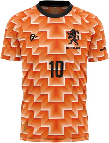 Camiseta Filtro UV Holanda Copa Torcedor Retrô Euro 1988