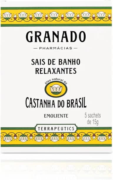 Granado Sais De Banho Terrapeutics, Castanha Do Brasil