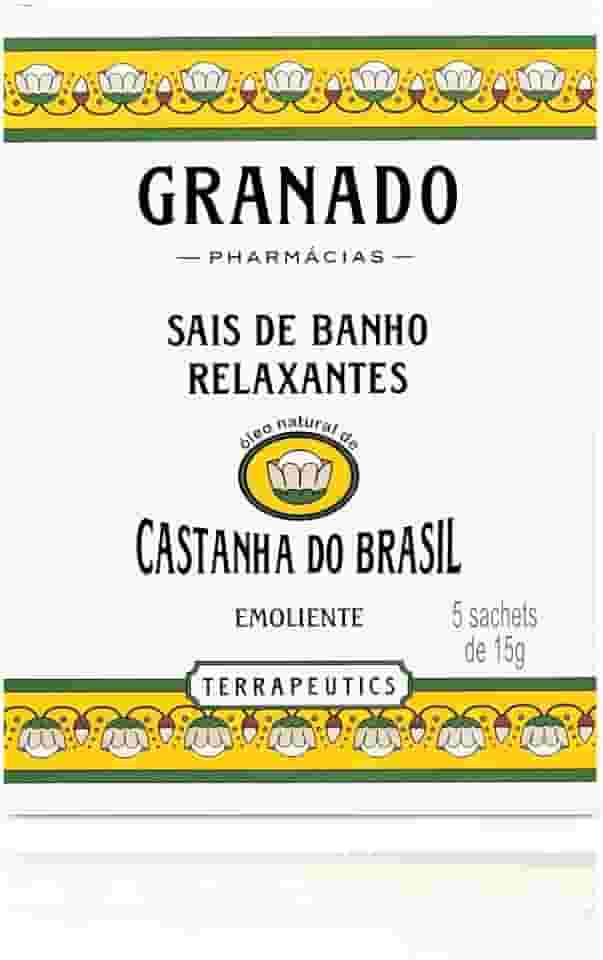 Granado Sais De Banho Terrapeutics, Castanha Do Brasil