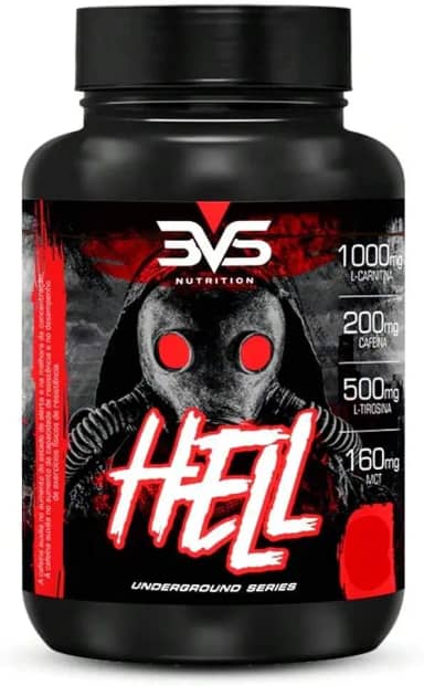 3VS Nutrition Termogênico Hell 120 Cápsulas