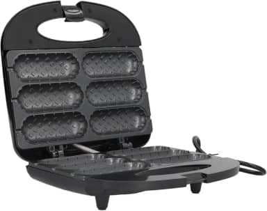 Crepeira 6 Cavidades Crepe & Hot Dog | Prática, Rápida e Fácil de Limpar