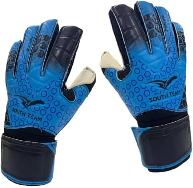 Luva Goleiro Profissional Com Talas Proteção Resistente Grip