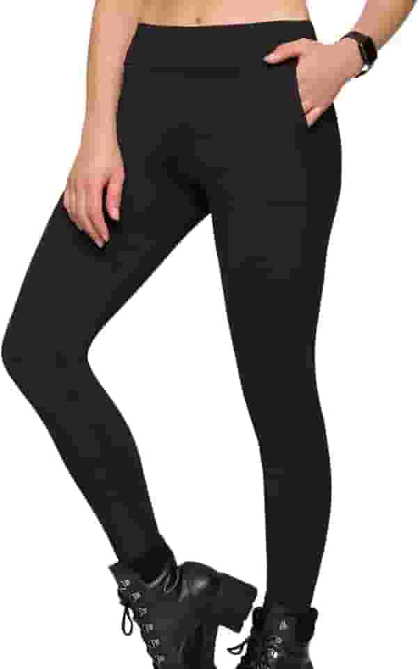 Legging Montaria Selene Zero Transparência Com Bolso Casual