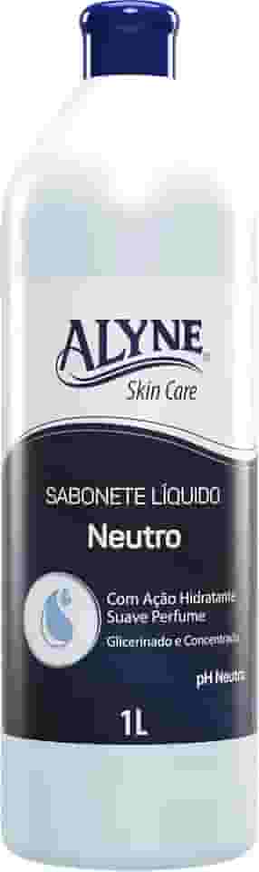 Alyne, Sabonete Líquido, Skin Care, Neutro, 1 Litro, Azul