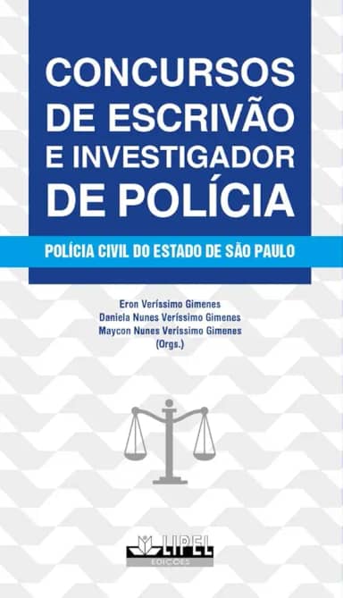 Concursos de escrivão e investigador de polícia: Polícia Civil do estado de São Paulo