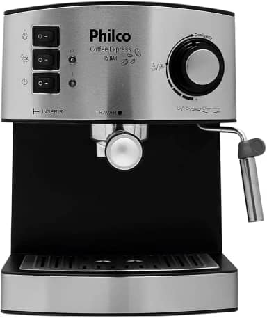 Cafeteira, Coffe Express 15 Bar, 2 xicaras, Preto, 220V, Philco